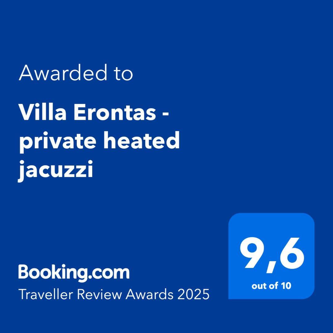 Villa Erontas - Private Heated Jacuzzi Makhairoí Zewnętrze zdjęcie